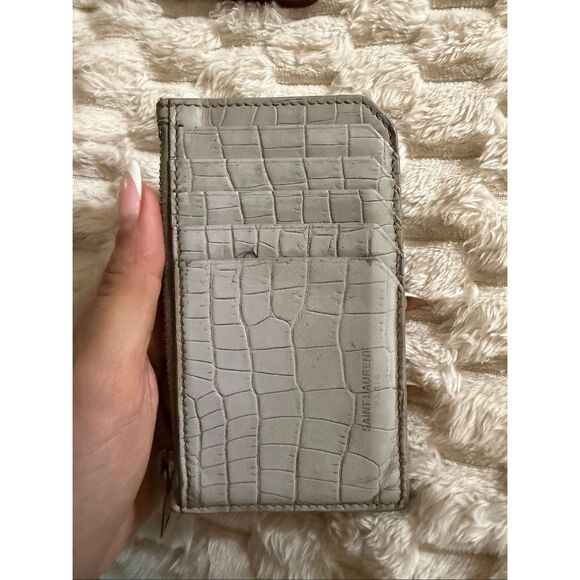 3 WALLET / CARHOLDER BUNDLE YSL + HERMES - Picture 7 of 11